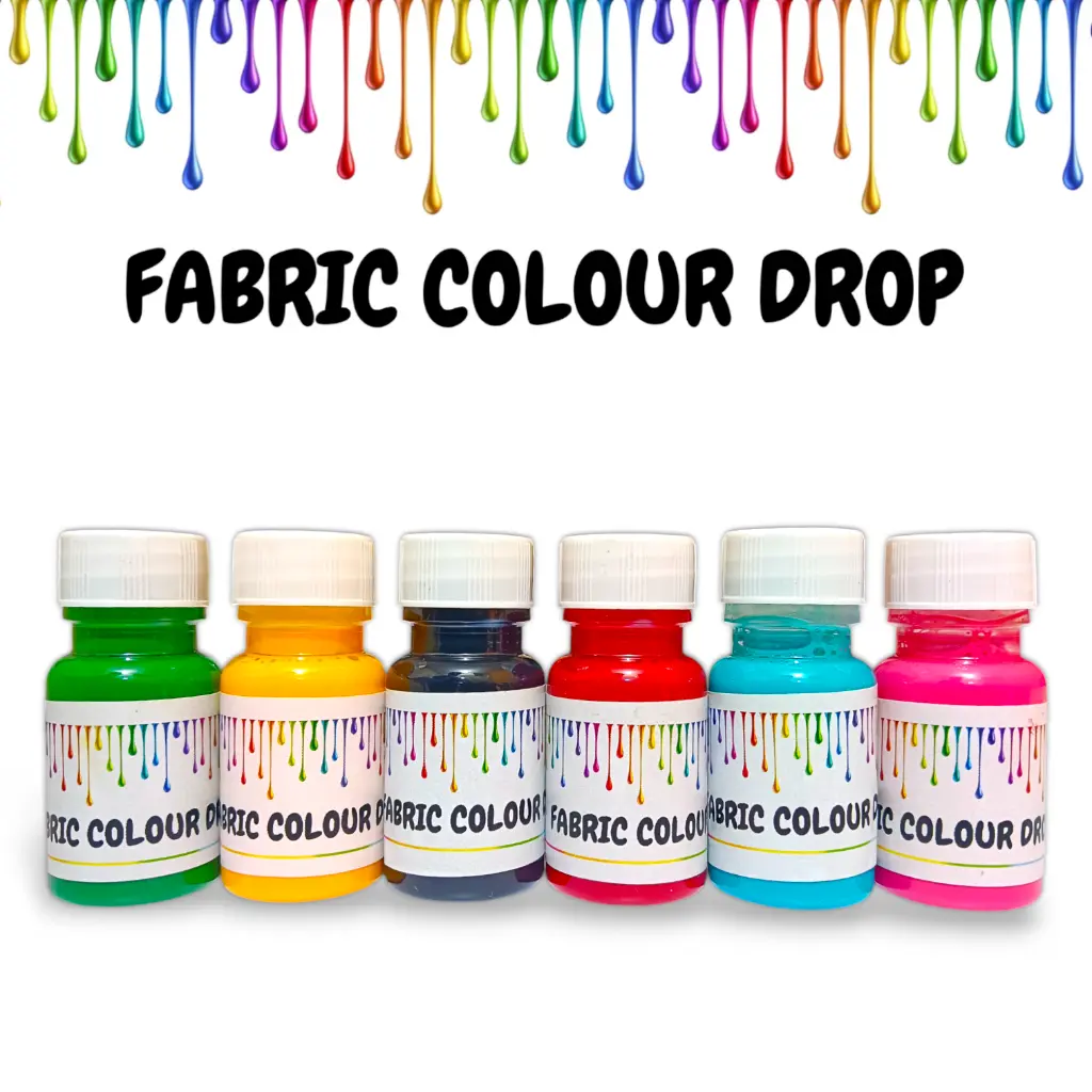 Fabric Colours | 15ml × 6 shades | Long Lasting & Quick Dry | PNT-739002